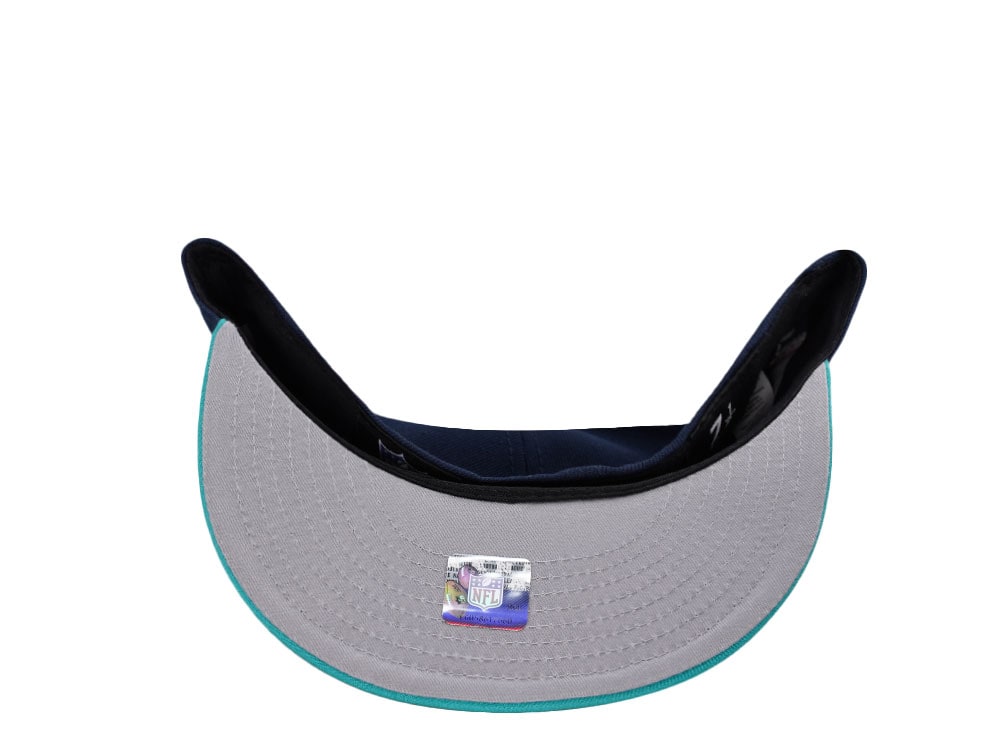 New Era Miami Dolphins 40th Anniversary Navy Two Tone Edition 59Fifty Fitted Hat