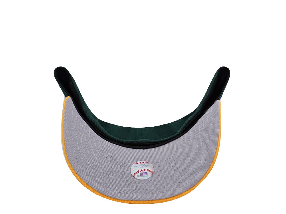 New Era Oakland Athletics Dark Green Two Tone Edition 59Fifty Pre Curved Fitted Hat