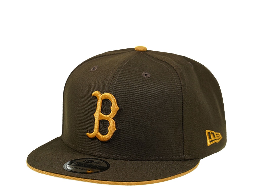 New Era Boston Red Sox Walnut Edition 9Fifty Snapback Hat