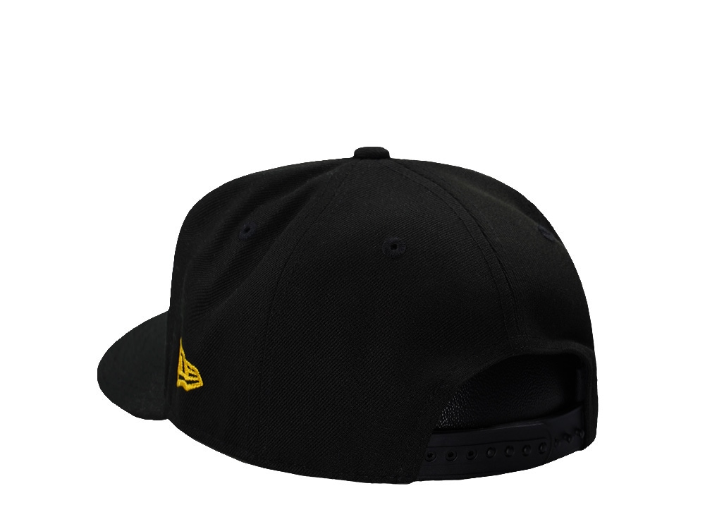 New Era Los Angeles Lakers Finals 2002 Black Prime Edition 9Fifty A Frame Snapback Hat