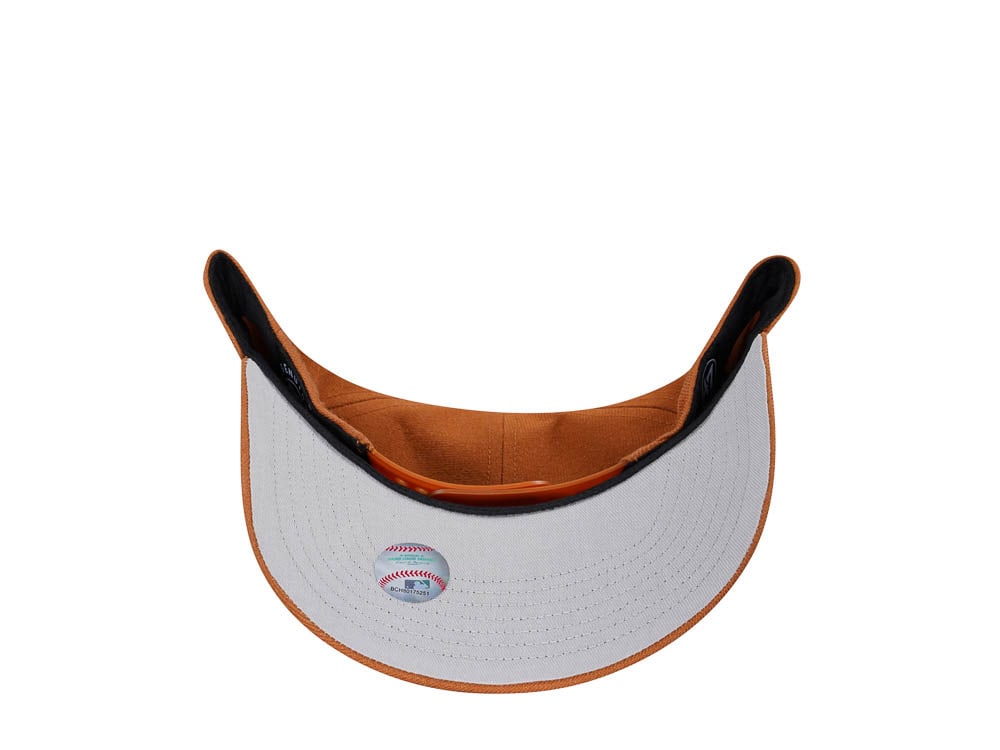 47Brand New York Yankees Burnt Orange Cold Zone MVP DP Snapback Hat