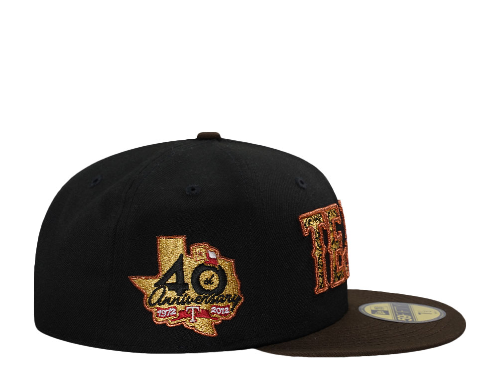 New Era Texas Rangers 40th Anniversary Walnut Two Tone Edition 59Fifty Fitted Hat