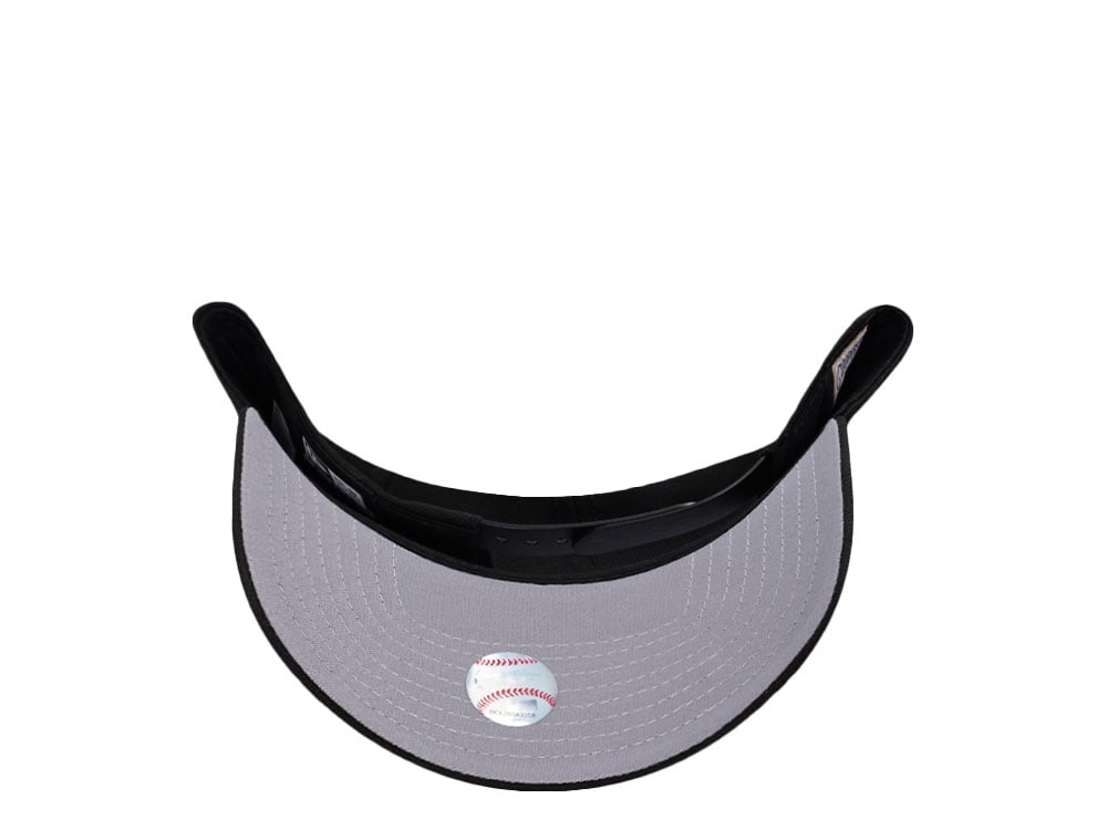 New Era Texas Rangers 40th Anniversary Metallic Black Prime Edition 9Forty A Frame Snapback Hat