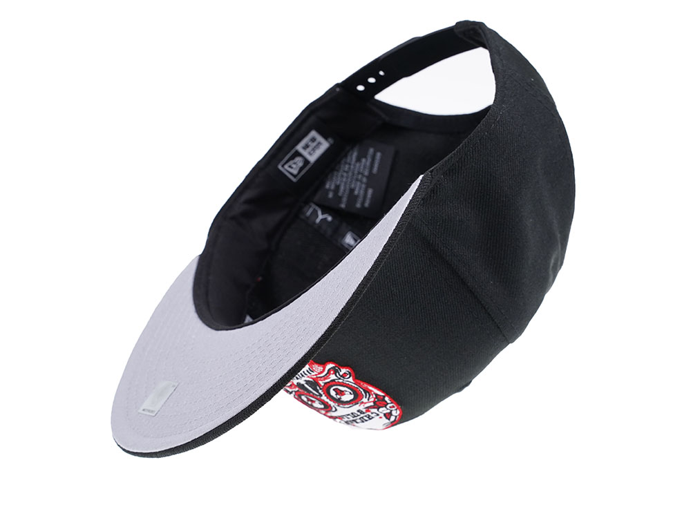 New Era Chicago Bulls Skull Edition 9Fifty Snapback Hat