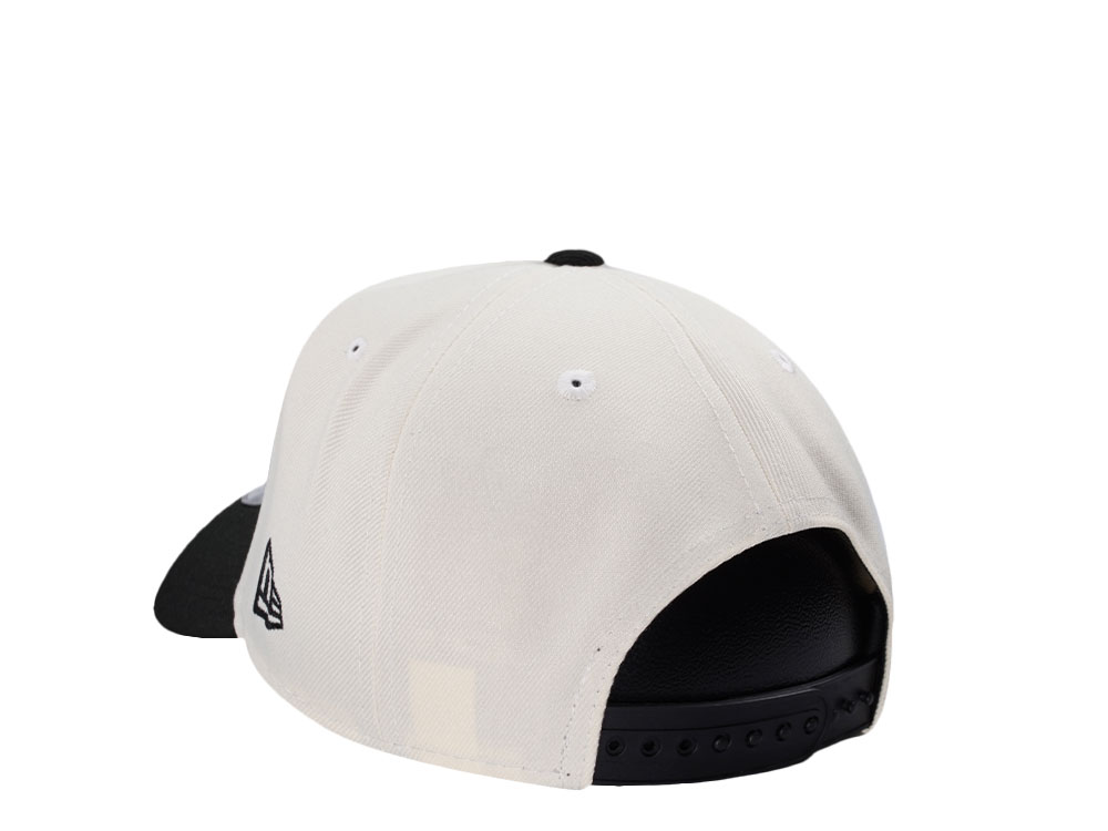 New Era Toronto Blue Jays Chrome Black Two Tone Edition 9Forty A Frame Snapback Hat