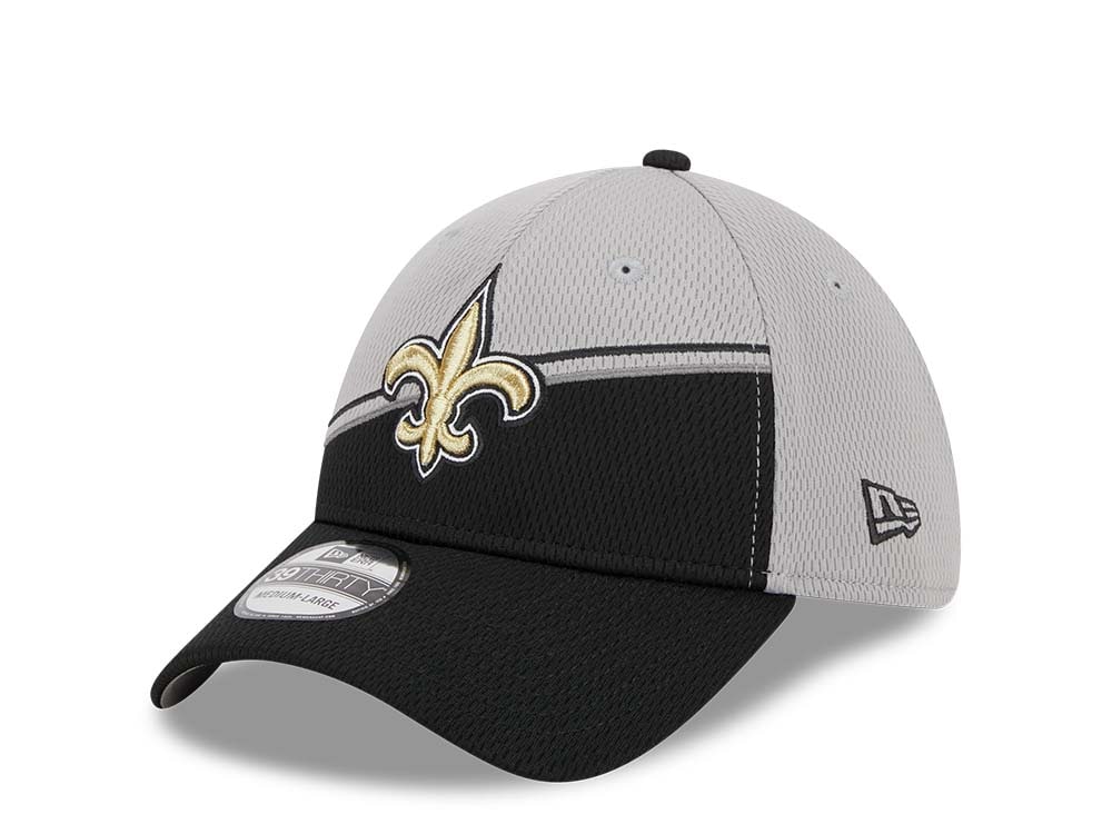 New Era New Orleans Saints NFL Sideline 2023 39Thirty Stretch Hat