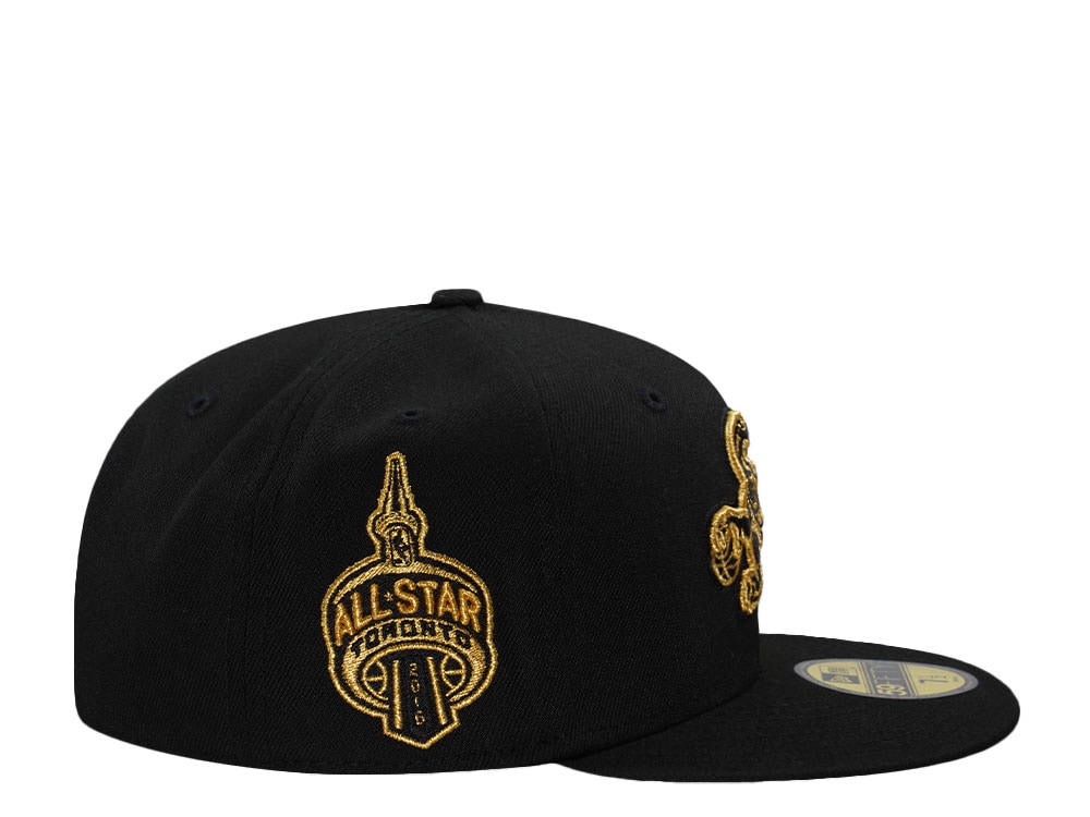 New Era Toronto Raptors All Star Game 2016 Black Prime Edition 59Fifty Fitted Hat