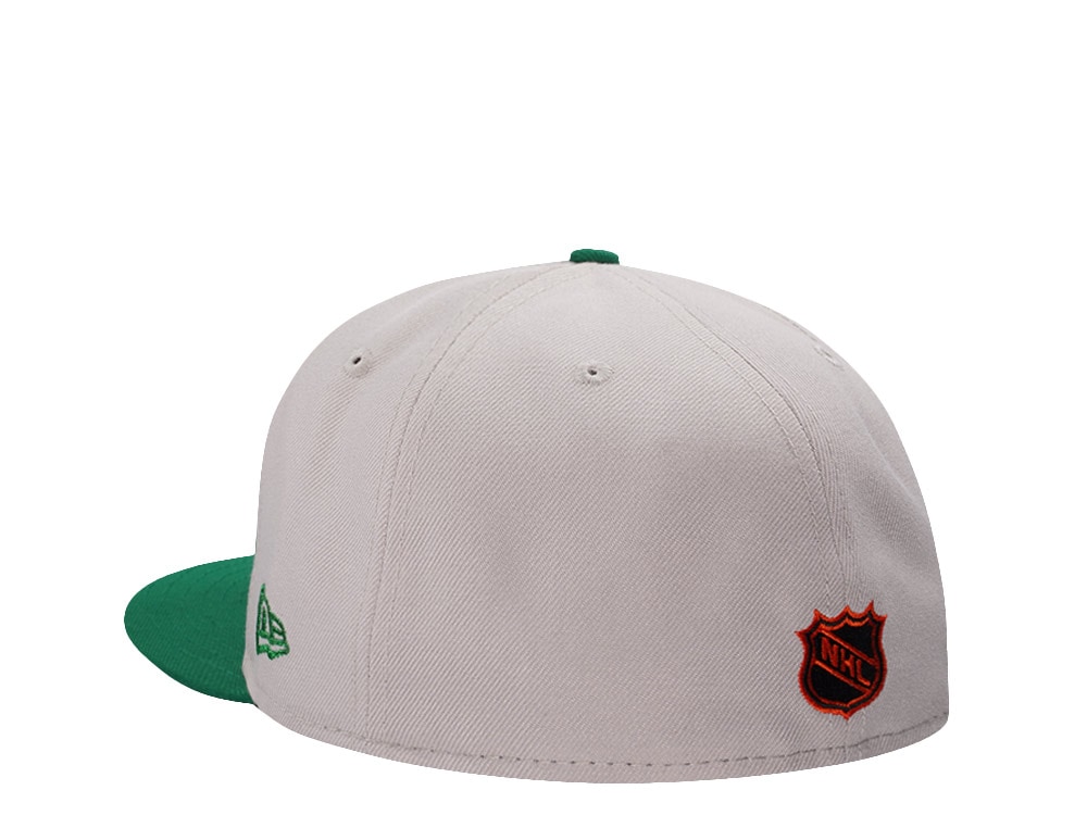 New Era Minnesota North Stars 25th Anniversary Stone Two Tone Edition 59Fifty Fitted Hat