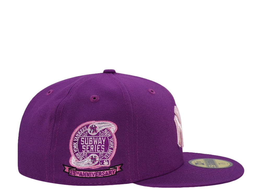 New Era New York Yankees Subway Series 2000 Grape Prime Edition 59Fifty Fitted Hat