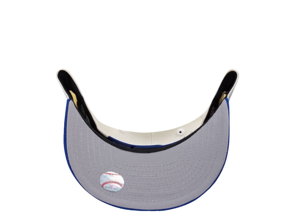 New Era Los Angeles Dodgers Bleed Blue Chrome Two Tone Edition 9Fifty A Frame Snapback Hat