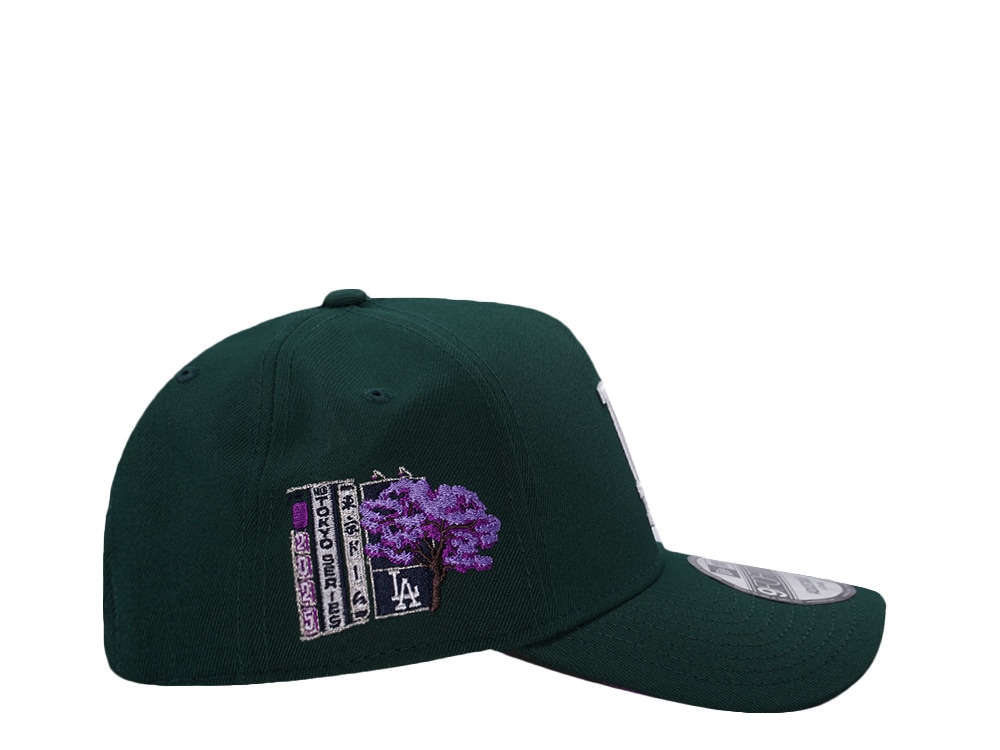New Era Los Angeles Dodgers Tokyo Series 2025 Dark Green Prime Edition 9Forty A Frame Snapback Hat