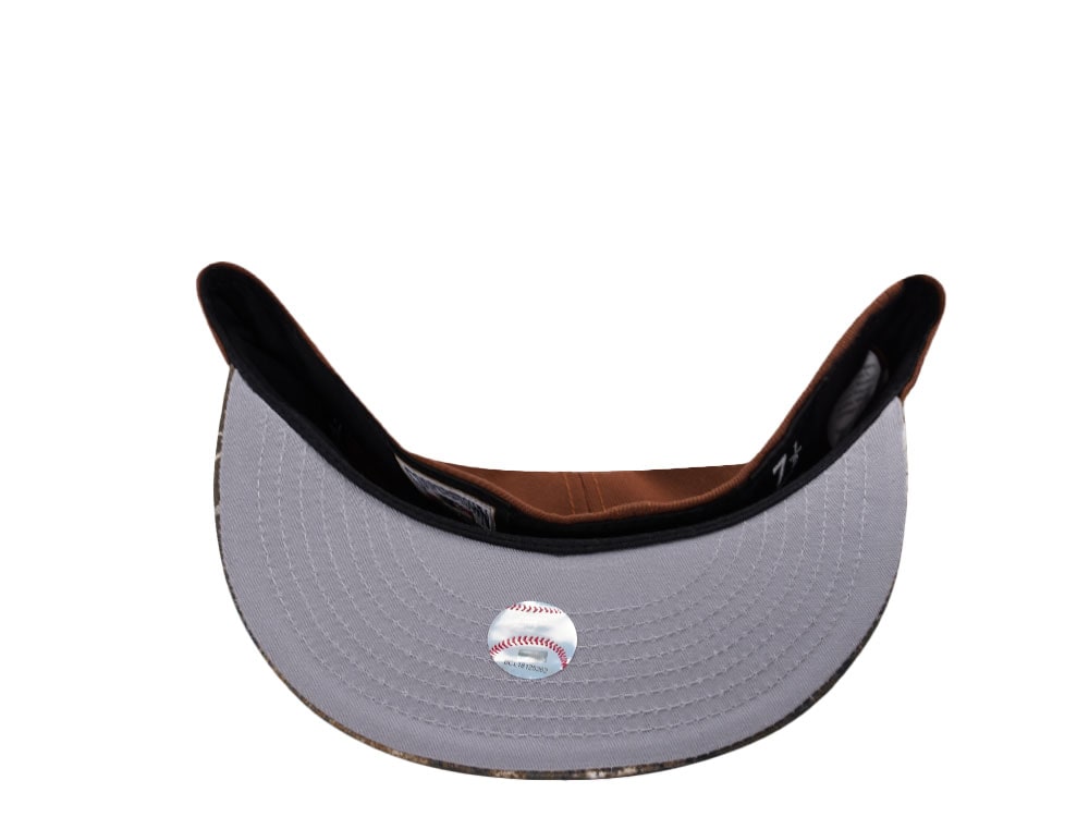 New Era Arizona Diamondbacks Inaugural Season 1998 Metallic Gold Two Tone Edition 59Fifty Fitted Hat