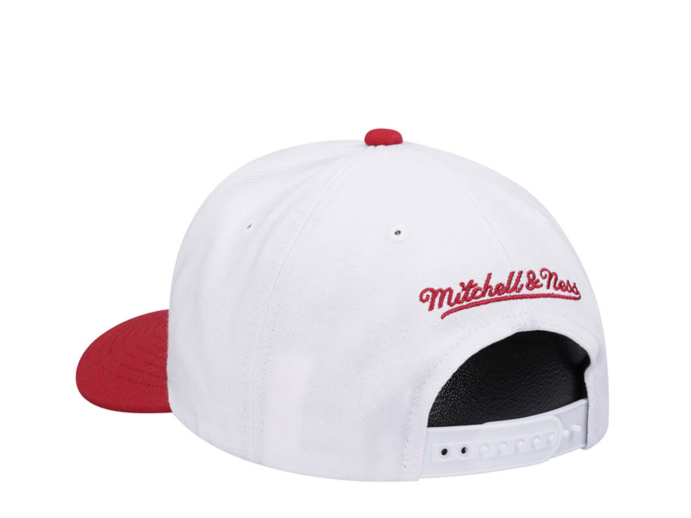 Mitchell & Ness Seattle Supersonics Team Two Tone 2.0 Pro White Snapback Hat