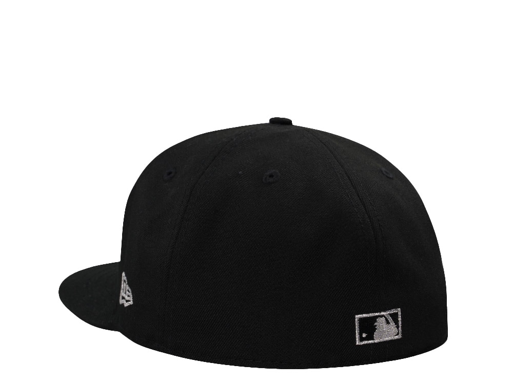 New Era Los Angeles Dodgers 60th Anniversary Upside Down Black Prime Edition 59Fifty Fitted Hat