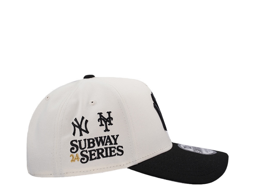 New Era New York Yankees Subway Series Chrome Two Tone Edition 9Forty A Frame Snapback Hat