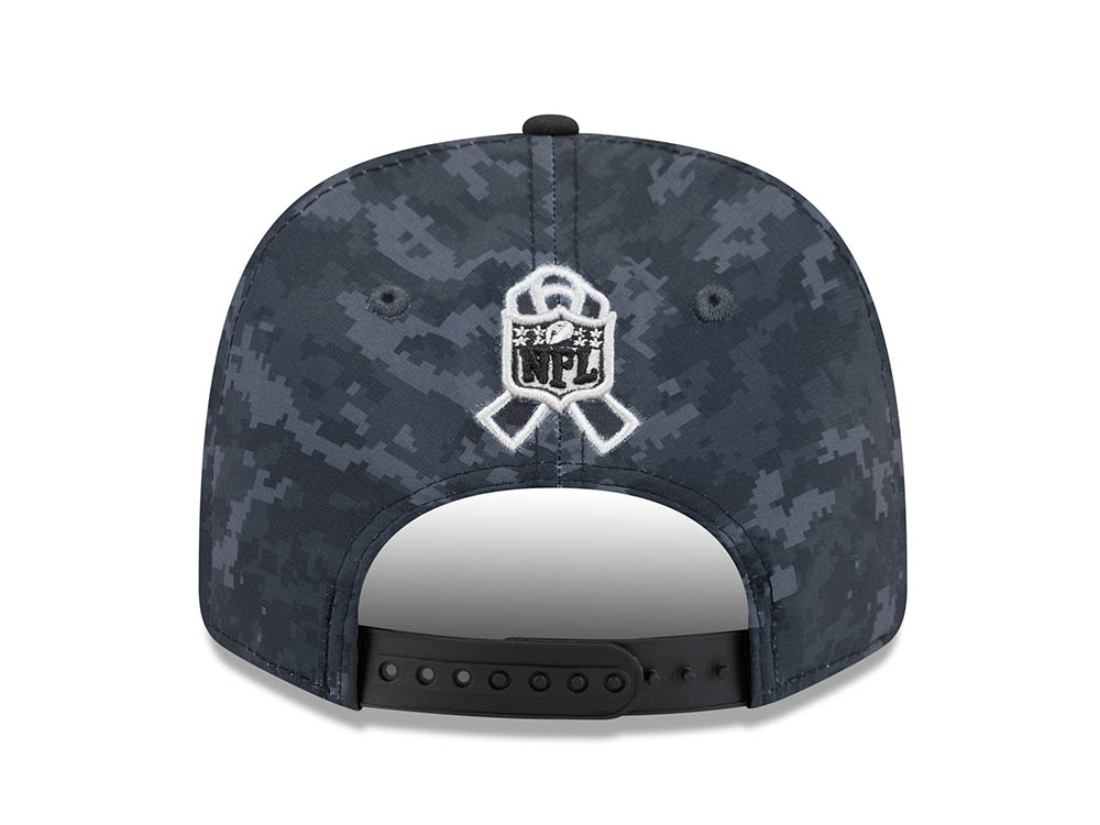 New Era Denver Broncos NFL Salute to Service 2026 Digi Camo Black 9Seventy Stretch Snapback Hat