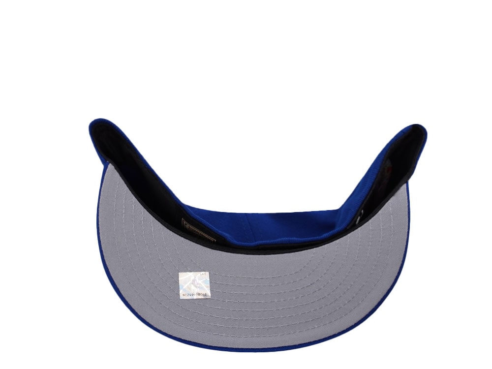 New Era New York Knicks 70th Anniversary Royal Blue Prime Edition 59Fifty Fitted Hat
