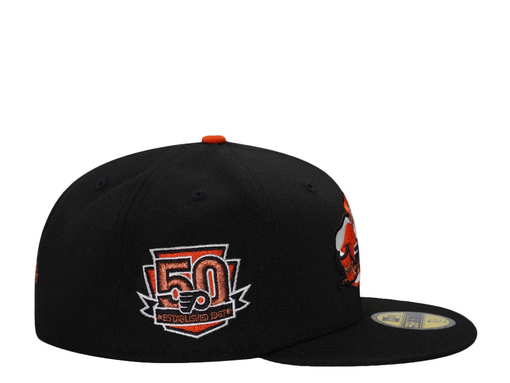 New Era Philadelphia Flyers 50th Anniversary Bullies Edition 59Fifty Fitted Hat