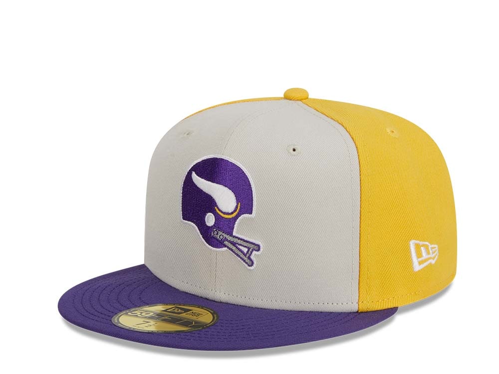 New Era Minnesota Vikings NFL Sideline 2023 59Fifty Fitted Hat