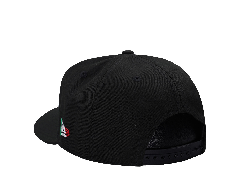 New Era Mexico Black Prime Edition 9Fifty A Frame Snapback Hat