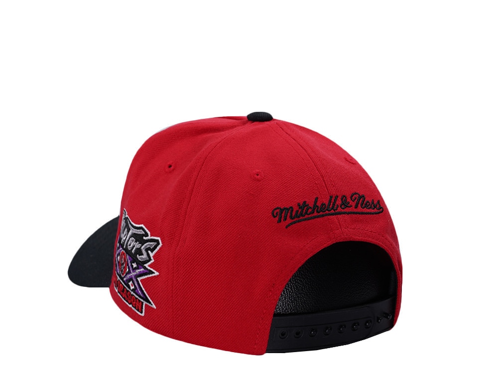 Mitchell & Ness Toronto Raptors NBA In The City Red Edition Pro Pinch Fit Snapback Hat