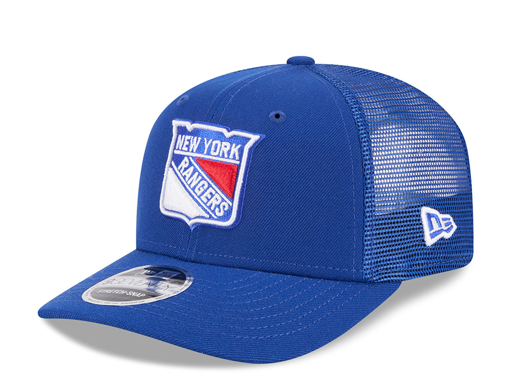 New Era New York Blue Edition Rangers 9Seventy Trucker Snapback Hat