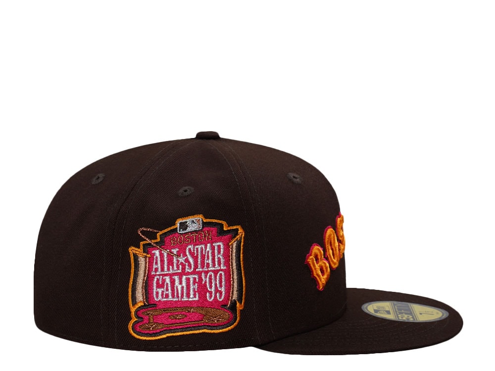 New Era Boston Red Sox All Star Game 1999 Burnt Wood Prime Edition 59Fifty Fitted Hat