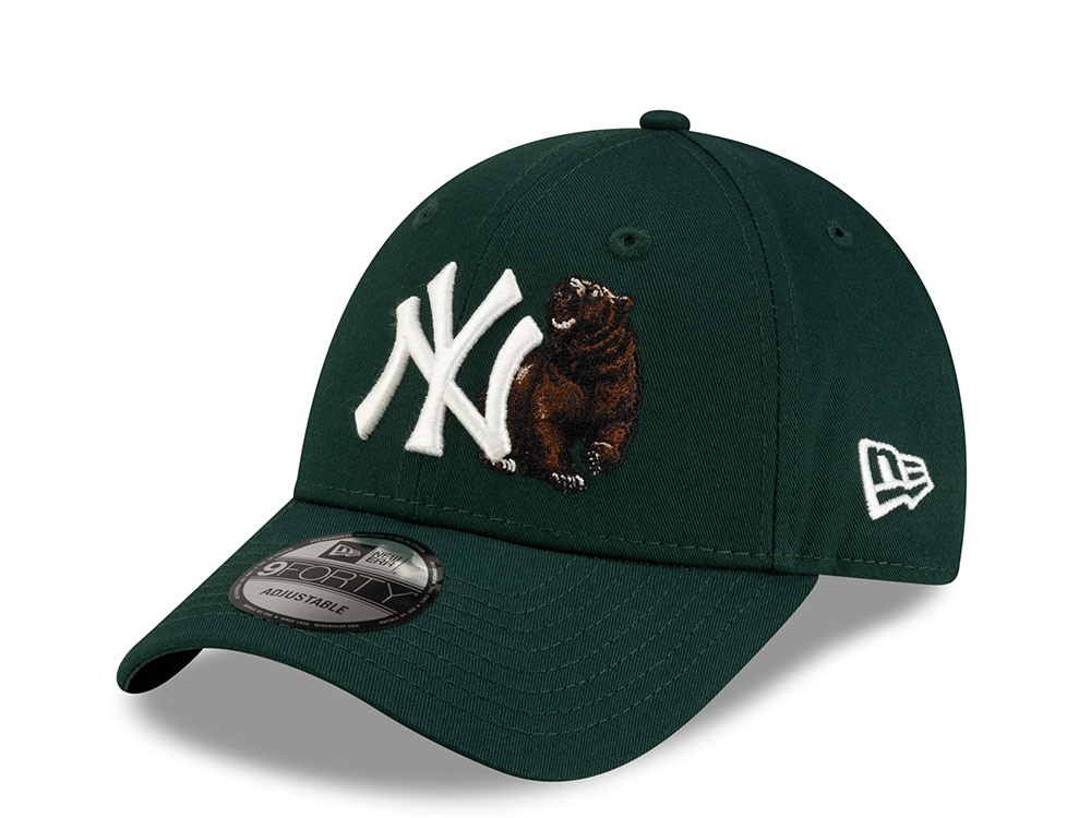 New Era New York Yankees Outdoor Icon Dark Green Prime Edition 9Forty Adjustable Hat