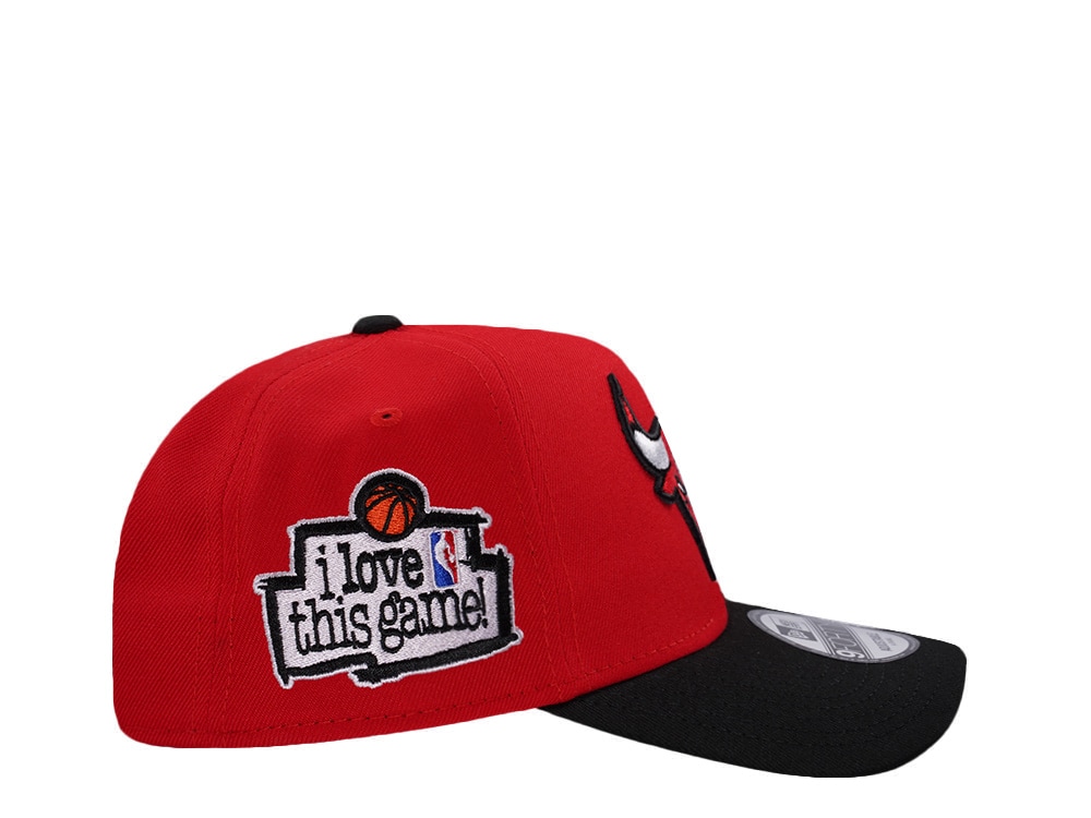 New Era Chicago Bulls Love this Game Red Two Tone Edition 9Forty A Frame Snapback Hat