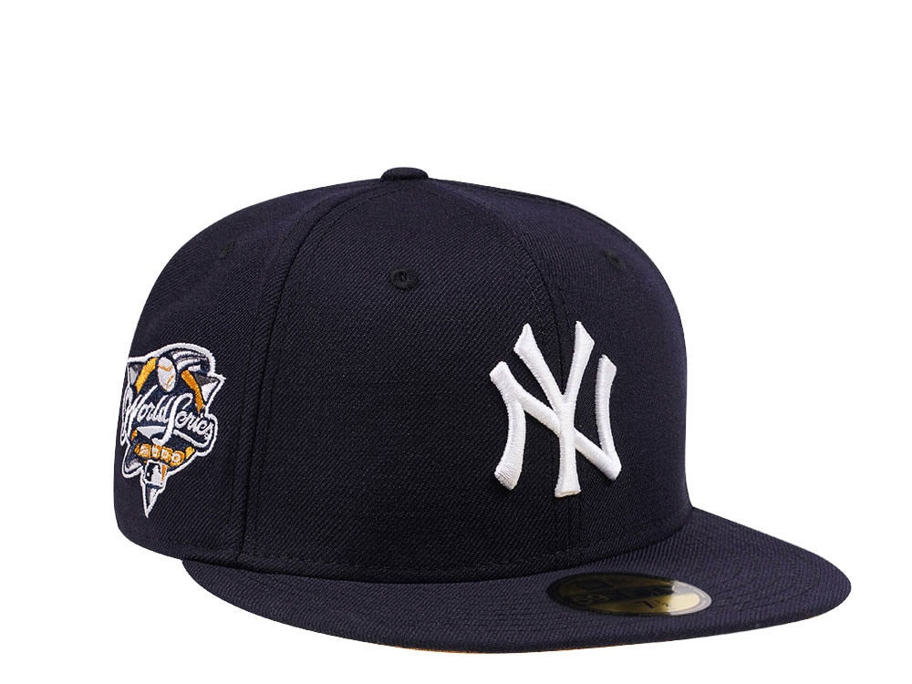 New Era New York Yankees World Series 2000 Navy and Toast Edition 59Fifty Fitted Hat