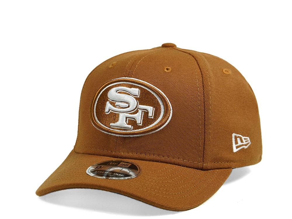 New Era San Francisco 49ers Toasted Peanut Edition 9Fifty Stretch Snapback Hat
