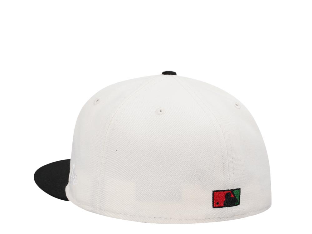 New Era Chicago Cubs All Star Game 1990 Casino Chrome Two Tone Edition 59Fifty Fitted Hat
