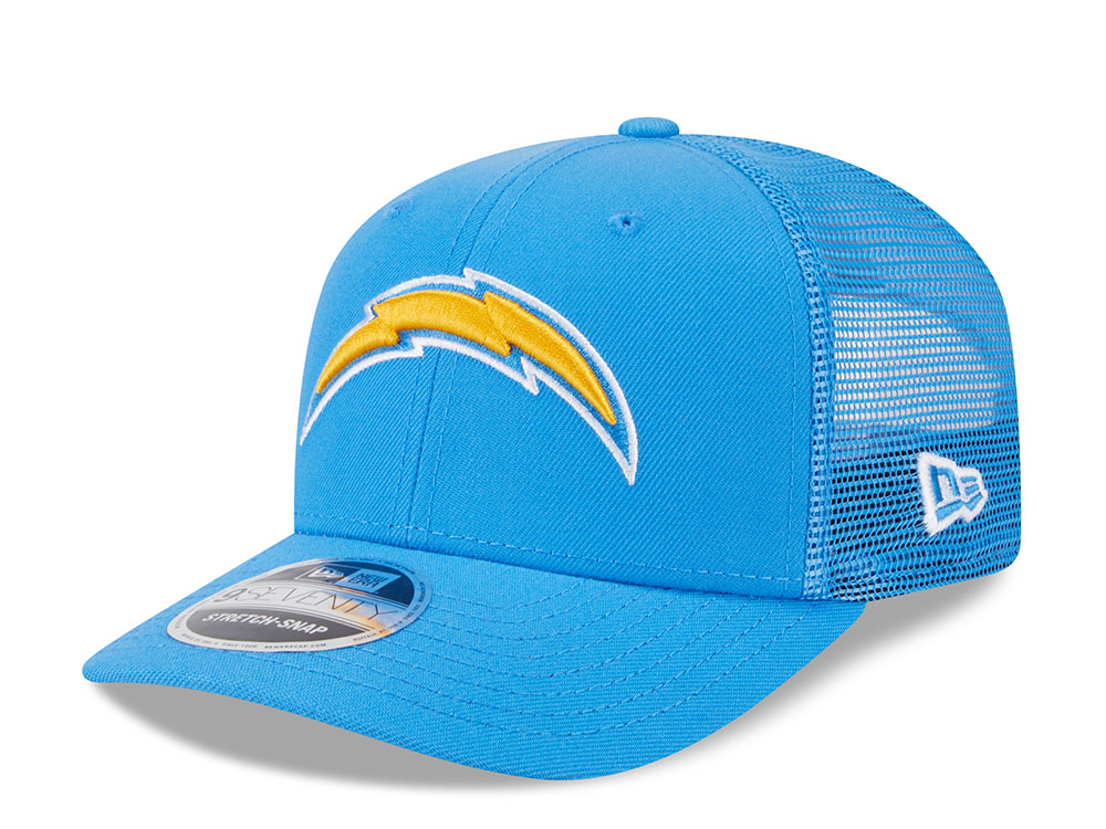 New Era Los Angeles Chargers Light Blue Edition 9Seventy Trucker Snapback Hat