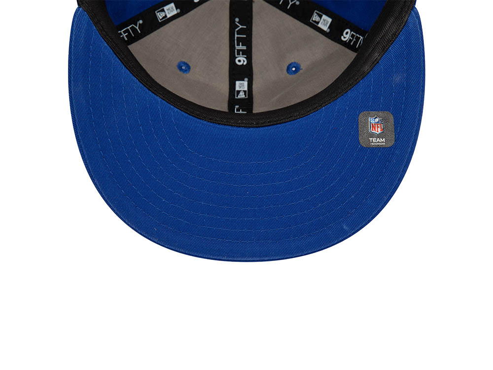 New Era New York Giants Retro Royal Blue 9Fifty Retro Crown Snapback Hat