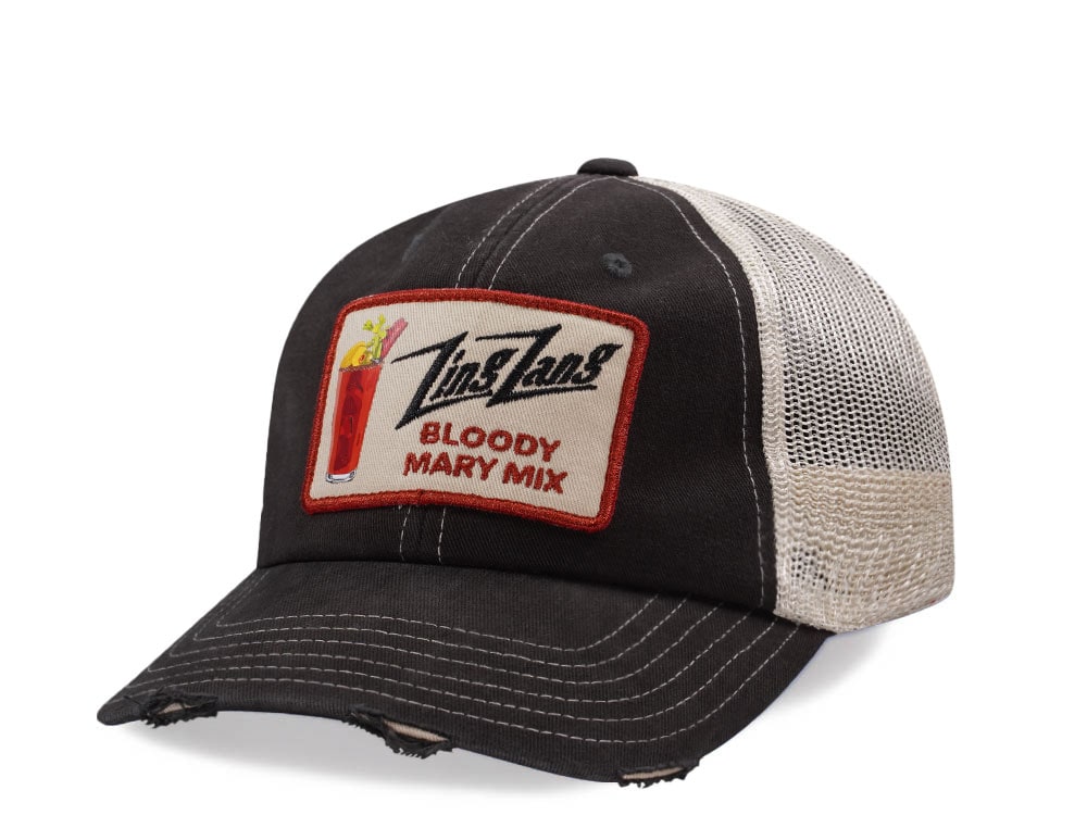 American Needle ZingZang Orville Red Trucker Snapback Hat