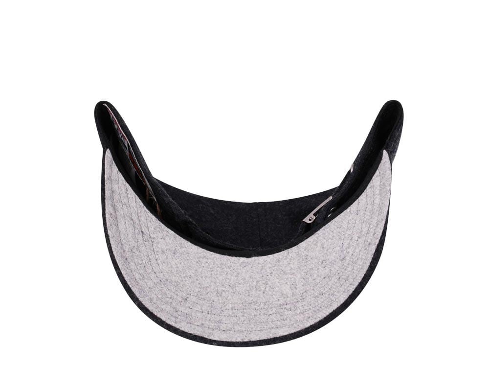 American Needle Birmingham Black Barons Flannel Archive Legend Curved Strapback Hat