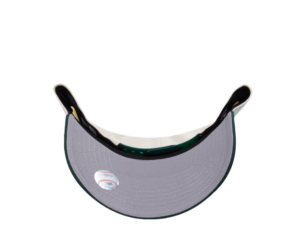 New Era Oakland Athletics Baseball Club Chrome Two Tone Edition 9Forty A Frame Snapback Hat