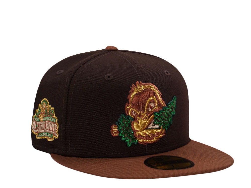 New Era Eugene Emeralds All Star Game 2014 Brown Two Tone Edition 59Fifty Fitted Hat