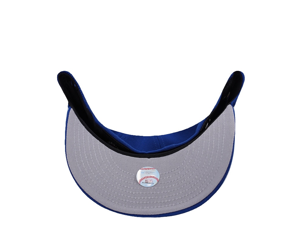 New Era Toronto Blue Jays 50th Anniversary Royal Blue Prime Edition 59Fifty Pre Curved Fitted Hat