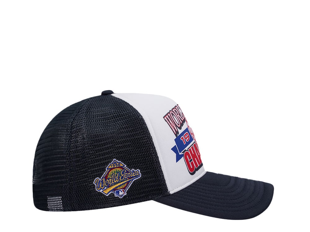 47Brand New York Yankees BCPTN World Series Navy Foam Champ Offside Trucker Snapback Hat