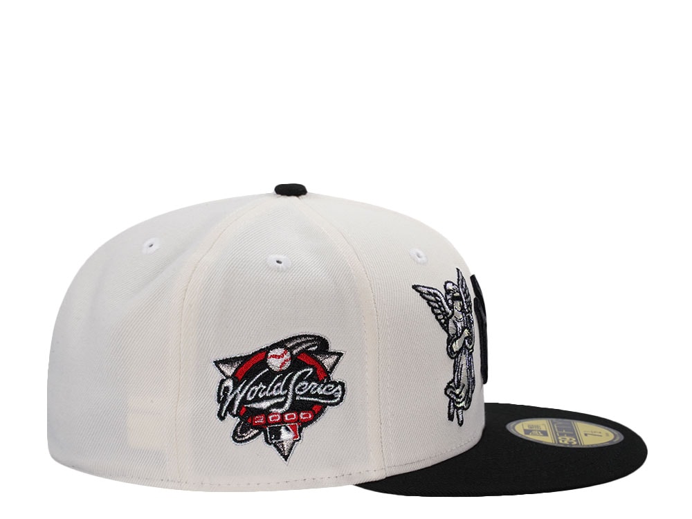 New Era New York Yankees World Series 2000 Angel Chrome Two Tone Edition 59Fifty Fitted Hat