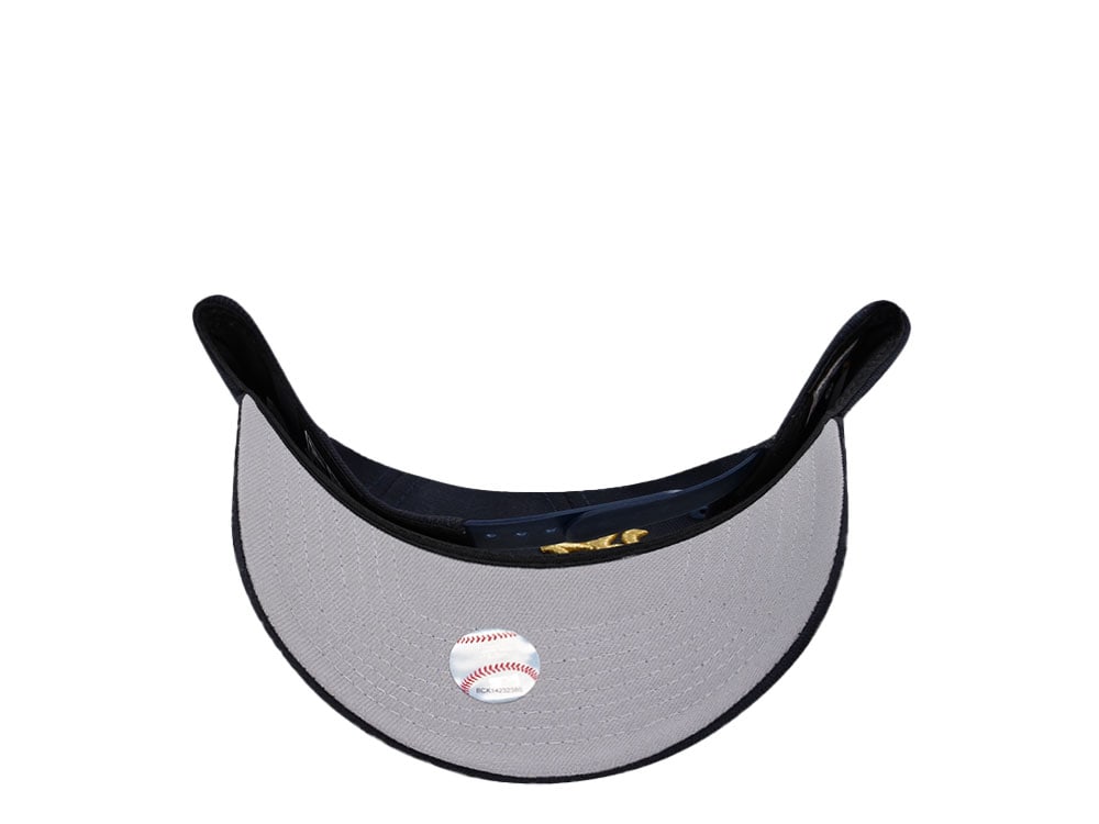 New Era New York Yankees World Series 1999 Gold Navy Two Tone 9Forty A Frame Snapback Hat