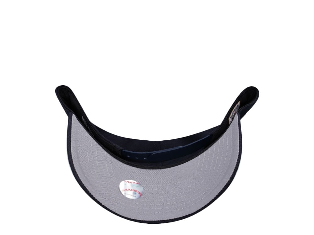 New Era Milwaukee Brewers Navy Classic Edition 9Forty A Frame Snapback Hat