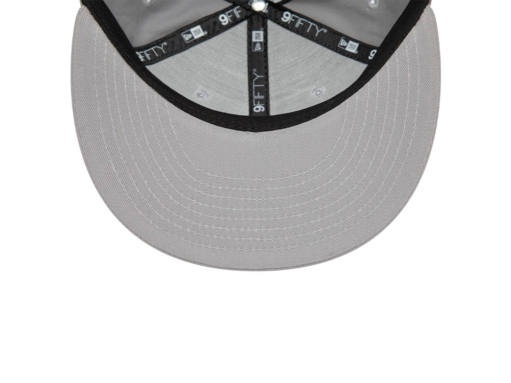 New Era New York Yankees White Outline Grey 9Fifty Snapback Hat