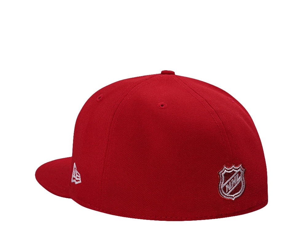 New Era Detroit Red Wings Winter Classic 2009 Scarlet Prime Edition 59Fifty Fitted Hat