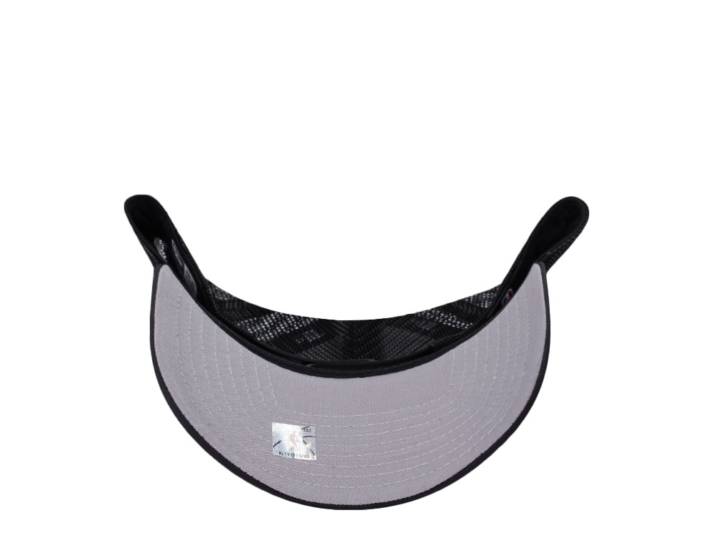 New Era Miami Heat Ripstop Prime Trucker Edition 9Forty A Frame Snapback Hat