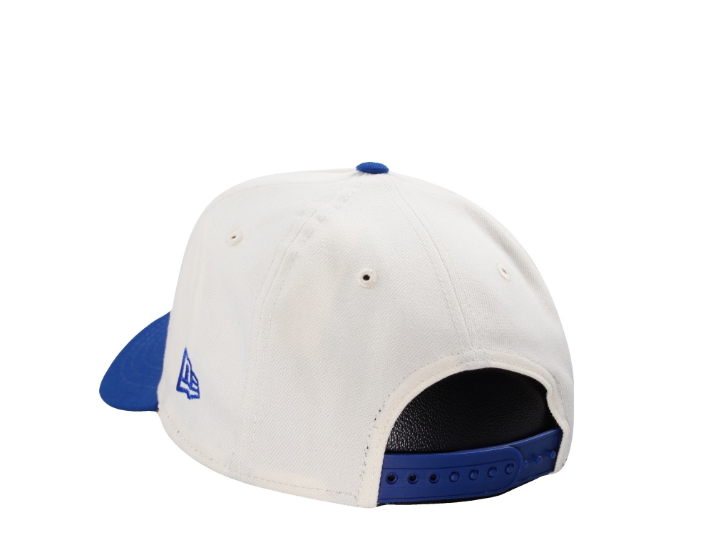 New Era Los Angeles Dodgers Back to Back Upside Down Chrome Two Tone Edition 9Forty A Frame Snapback Hat