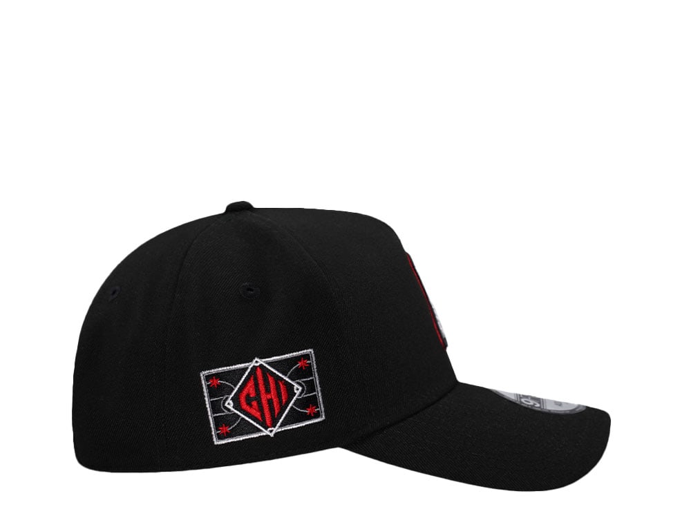 New Era Chicago White Sox Classic Black Prime Edition 9Forty A Frame Snapback Hat