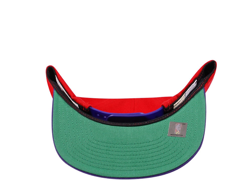 Mitchell & Ness Toronto Raptors Hardwood Classics 2 Tone Snapback Hat