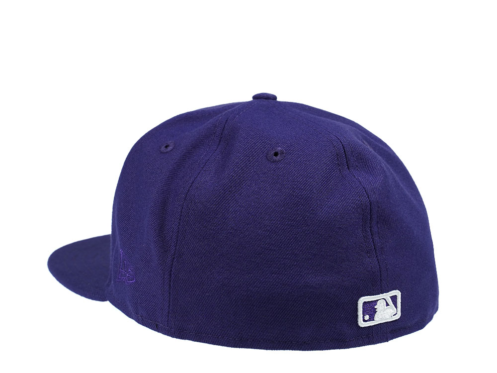 New Era Los Angeles Dodgers Palm Tree Edtion Purple 59Fifty Fitted Hat
